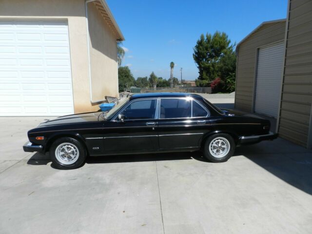 1986 Black Jaguar XJ6 Sedan