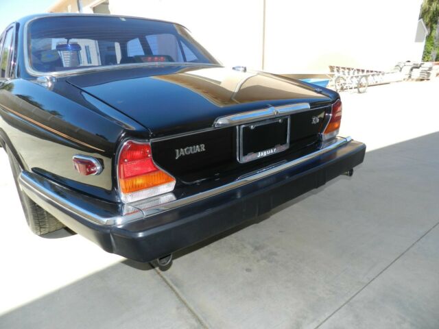 1986 Black Jaguar XJ6 Sedan