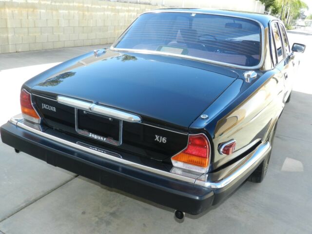 1986 Black Jaguar XJ6 Sedan
