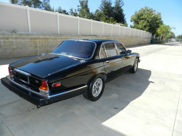 1986 Black Jaguar XJ6 Sedan