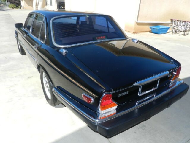 1986 Black Jaguar XJ6 Sedan