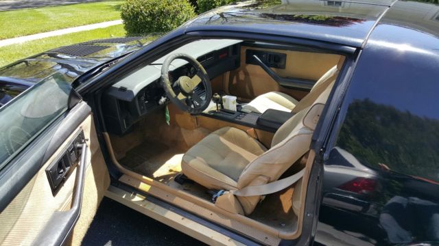 1986 Black Chevrolet Camaro Coupe