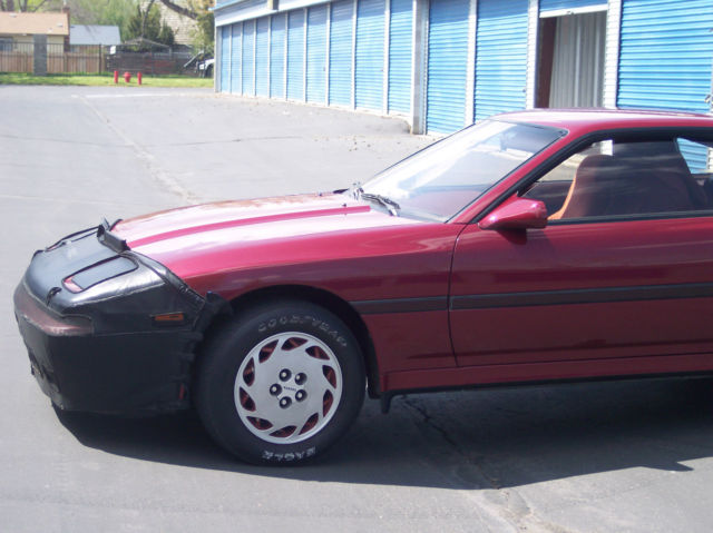 1986 Burgundy Toyota Supra Coupe