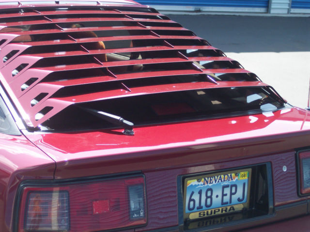 1986 Burgundy Toyota Supra Coupe