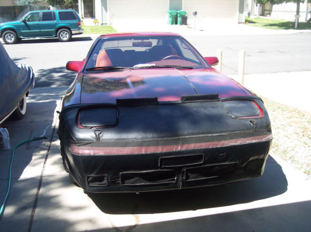 1986 Burgundy Toyota Supra Coupe