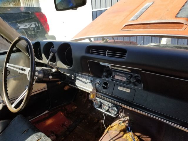 1968 Red Oldsmobile Cutlass