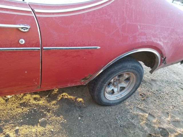 1968 Red Oldsmobile Cutlass