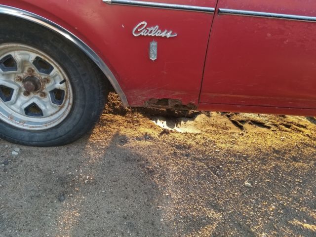 1968 Red Oldsmobile Cutlass