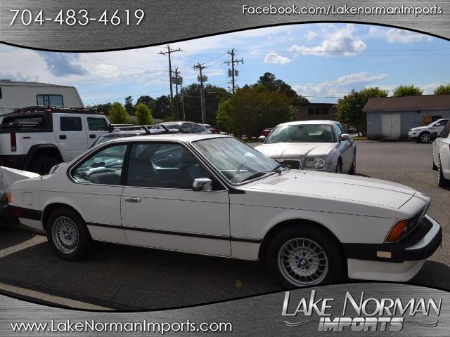 1986 White BMW 6-Series --