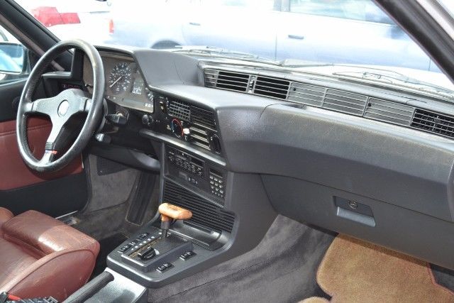 1986 White BMW 6-Series --