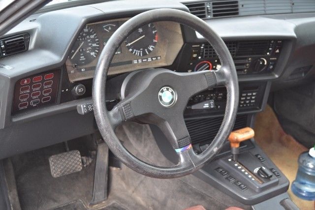 1986 White BMW 6-Series --