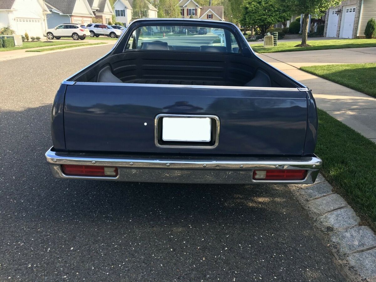 1986 Blue Chevrolet El Camino Standard Cab Pickup