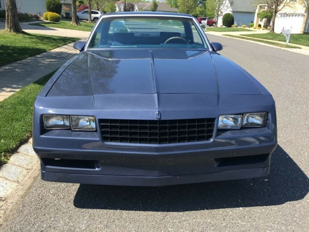 1986 Blue Chevrolet El Camino Standard Cab Pickup