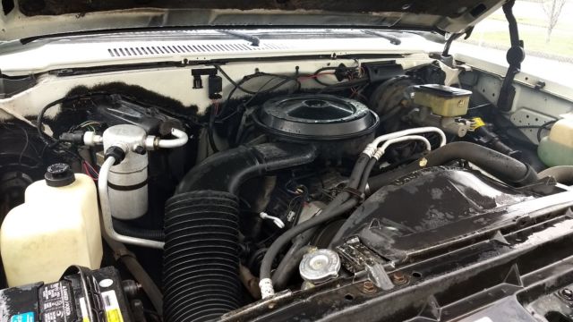 1987 White Chevrolet C-10