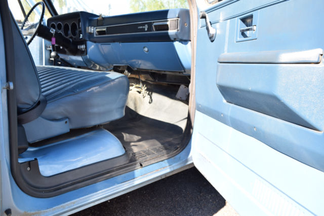 1987 Blue Chevrolet C/K Pickup 1500 Cab & Chassis