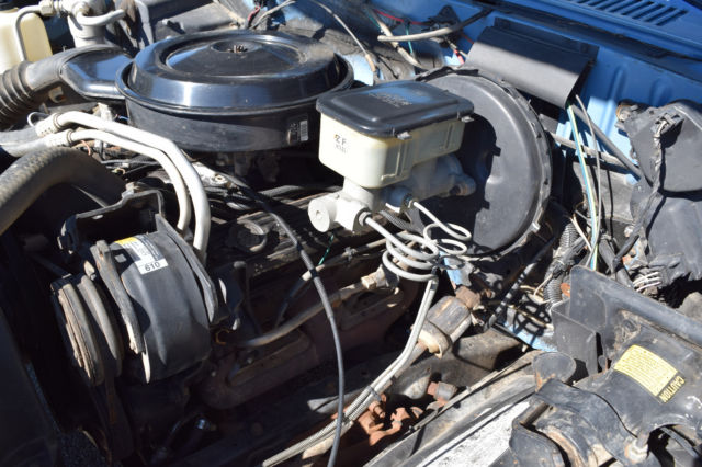 1987 Blue Chevrolet C/K Pickup 1500 Cab & Chassis