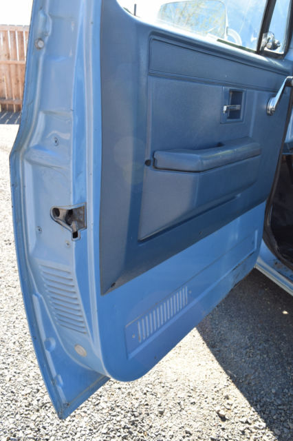 1987 Blue Chevrolet C/K Pickup 1500 Cab & Chassis