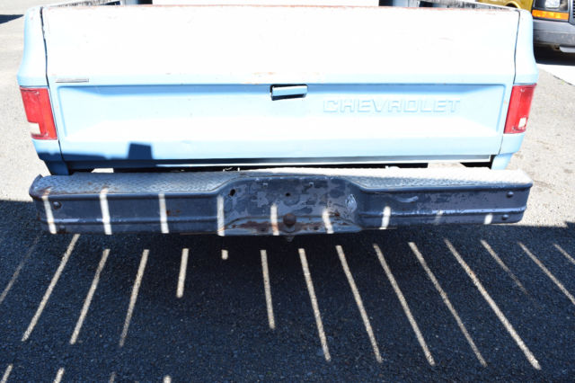 1987 Blue Chevrolet C/K Pickup 1500 Cab & Chassis