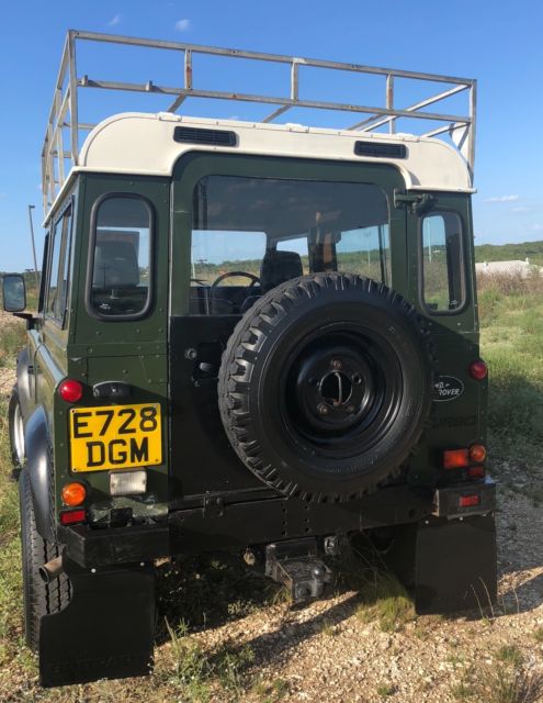 1980 Green Land Rover Defender Station Wagon