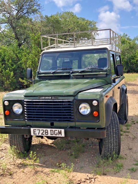 1980 Green Land Rover Defender Station Wagon
