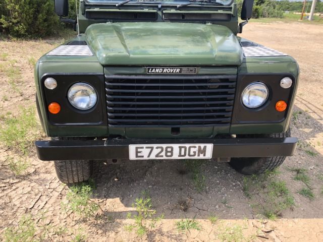 1980 Green Land Rover Defender Station Wagon
