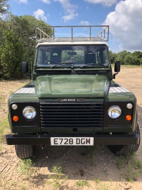 1980 Green Land Rover Defender Station Wagon