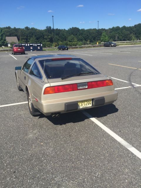 1987 Tan Nissan 300ZX Hatchback