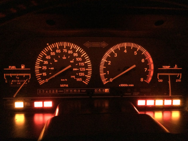 1987 Burgundy Nissan 300ZX