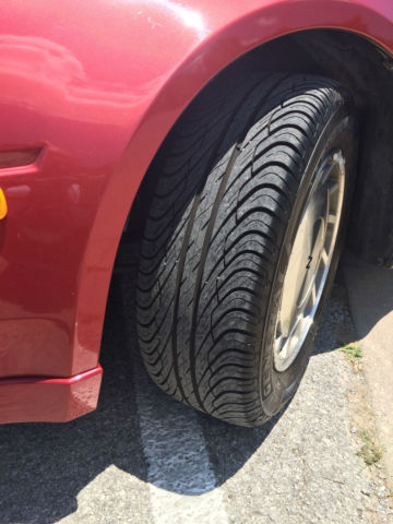 1987 Burgundy Nissan 300ZX