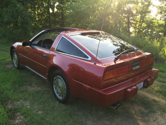 1987 Burgundy Nissan 300ZX