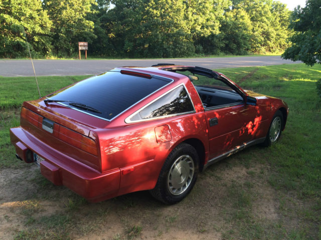 1987 Burgundy Nissan 300ZX