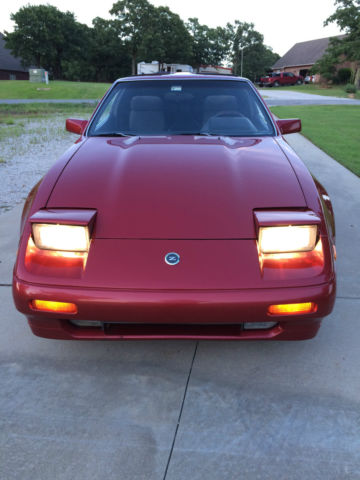 1987 Burgundy Nissan 300ZX