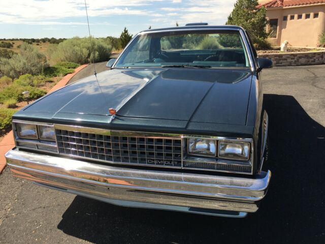1987 Blue Chevrolet El Camino Pickup