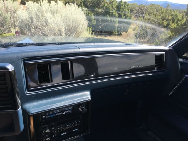 1987 Blue Chevrolet El Camino Pickup