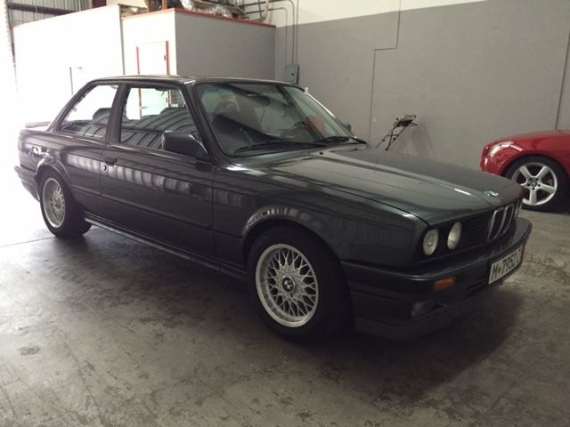 1987 Gray BMW 3-Series Coupe