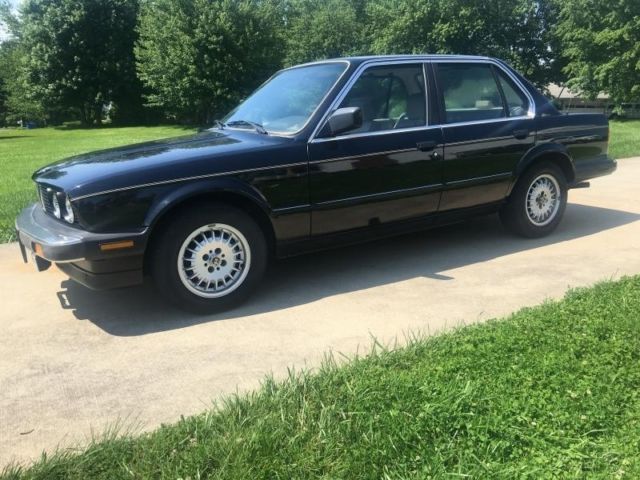 1987 Black BMW 3-Series