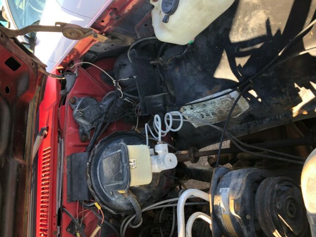 1987 Red Chevrolet C-10 Standard Cab Pickup