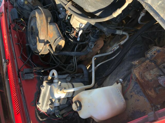 1987 Red Chevrolet C-10 Standard Cab Pickup