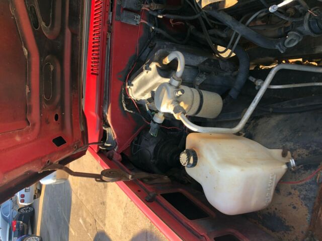 1987 Red Chevrolet C-10 Standard Cab Pickup