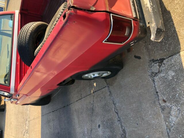 1987 Red Chevrolet C-10 Standard Cab Pickup