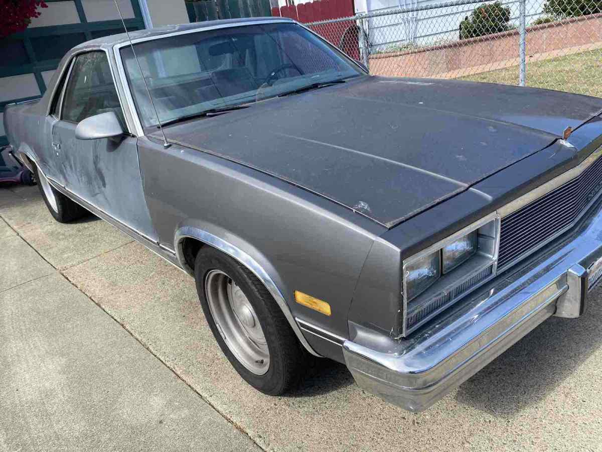 1987 Grey Chevrolet El Camino Pickup