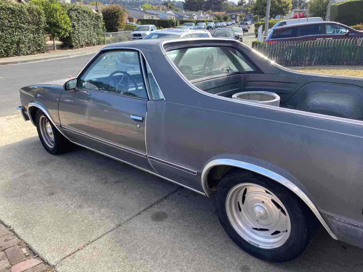 1987 Grey Chevrolet El Camino Pickup
