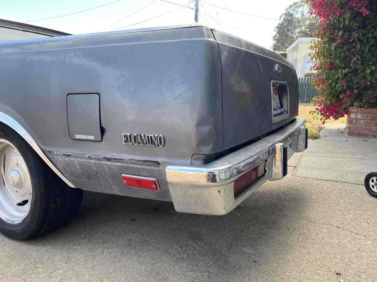 1987 Grey Chevrolet El Camino Pickup