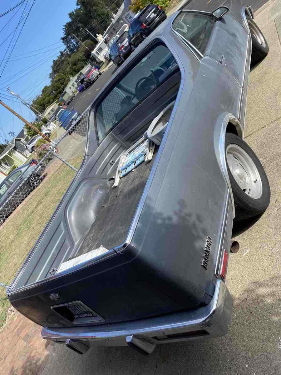 1987 Grey Chevrolet El Camino Pickup