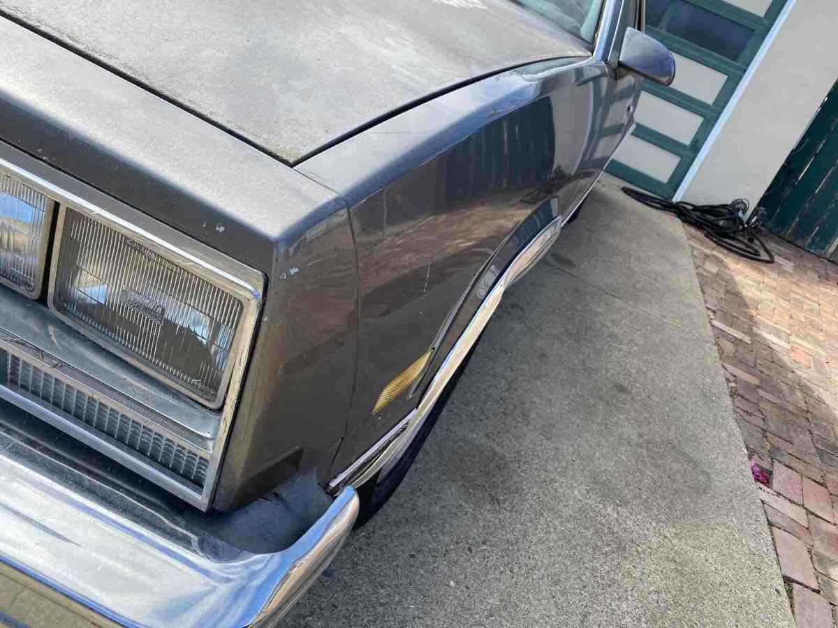 1987 Grey Chevrolet El Camino Pickup