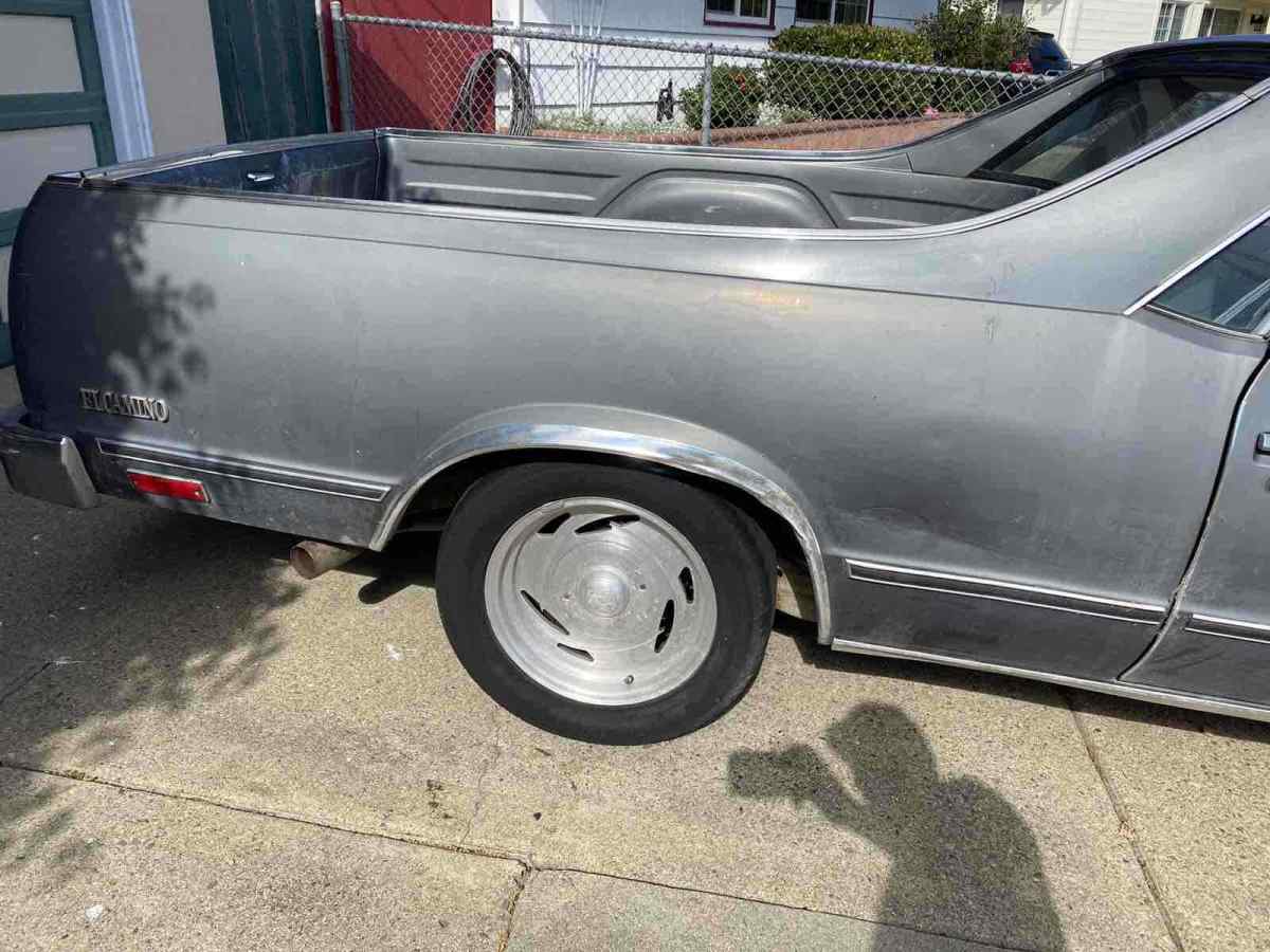 1987 Grey Chevrolet El Camino Pickup