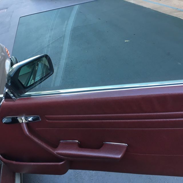 1987 Burgundy Mercedes-Benz SL-Class