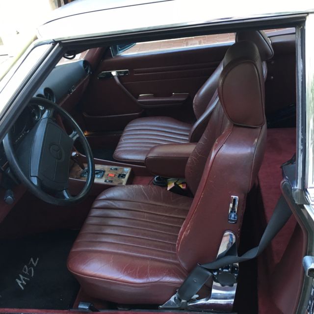 1987 Burgundy Mercedes-Benz SL-Class