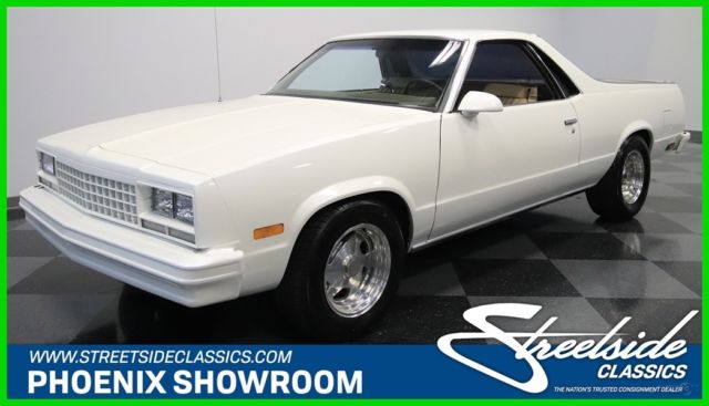 1987 White Chevrolet El Camino