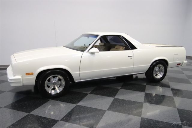 1987 White Chevrolet El Camino